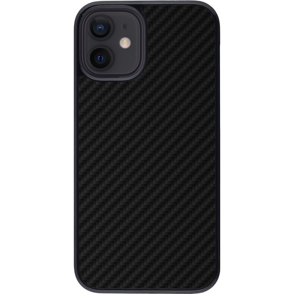 Coque iPhone 12 mini - Carbon Basic