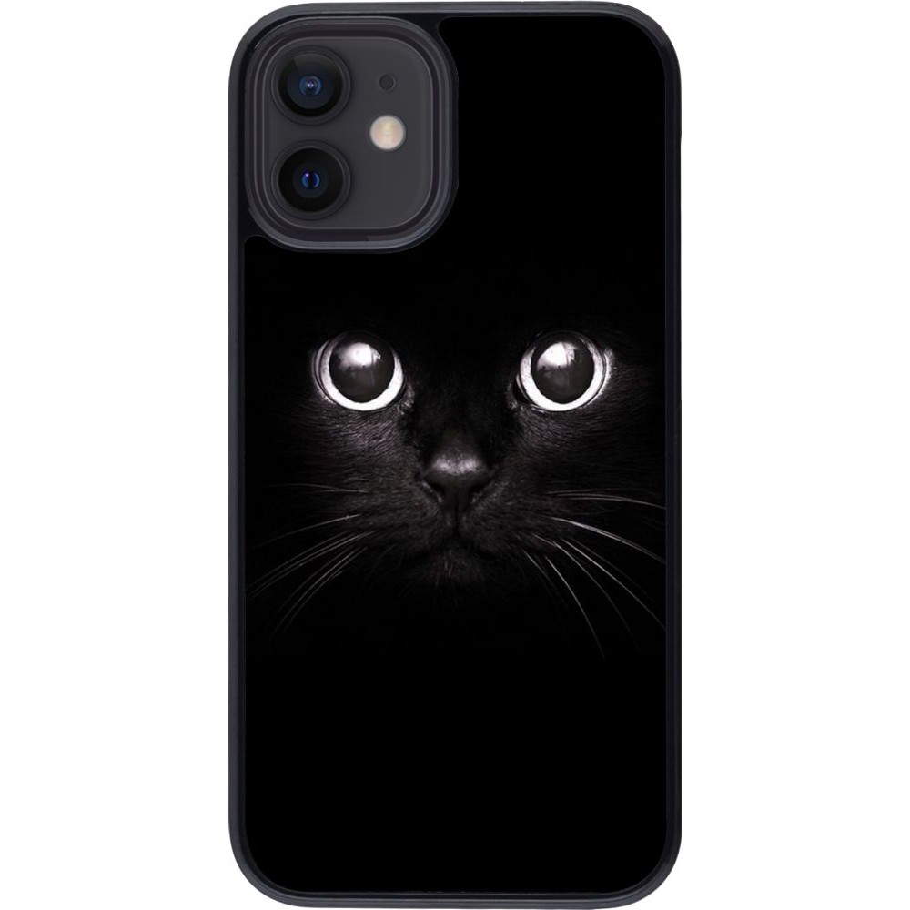 Hülle iPhone 12 mini - Cat eyes