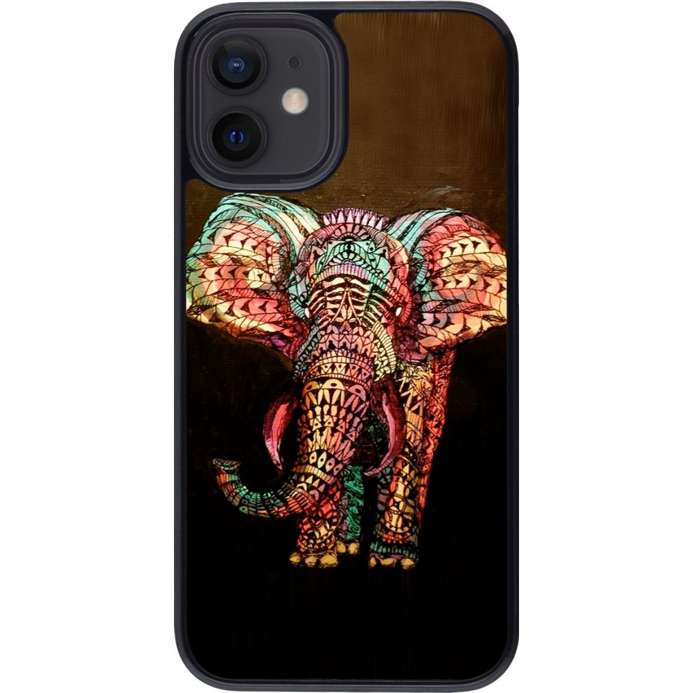 Hülle iPhone 12 mini - Elephant 02
