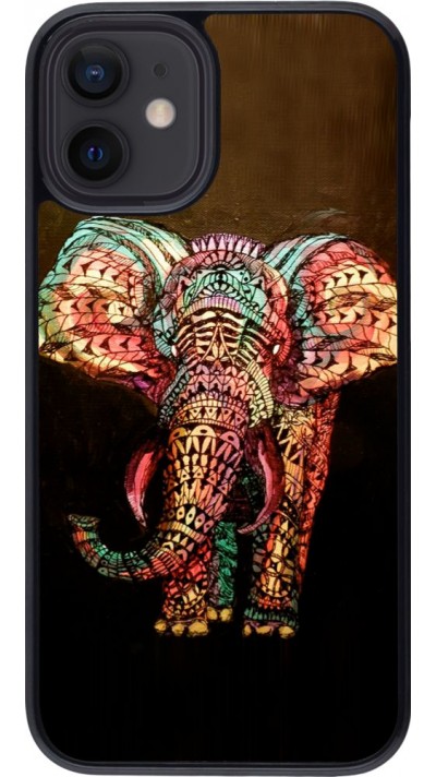 Coque iPhone 12 mini - Elephant 02