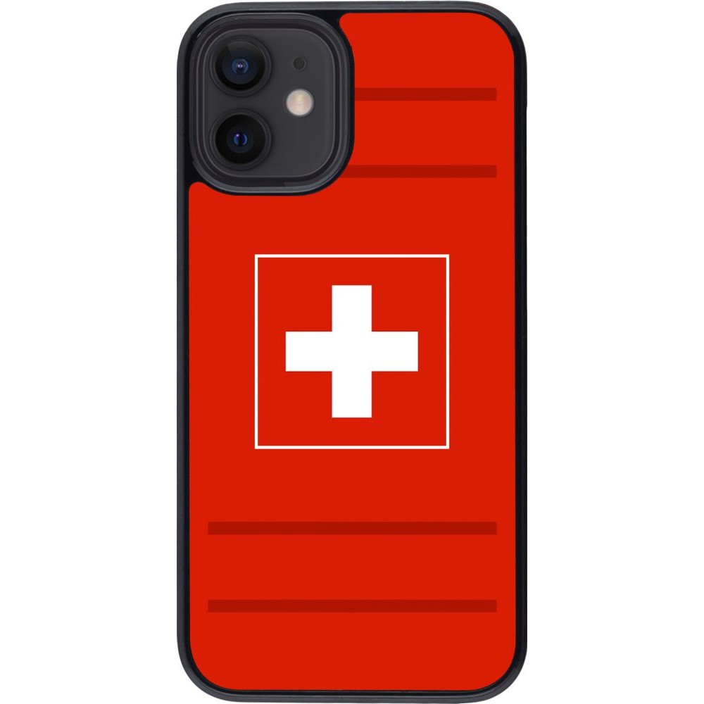 Coque iPhone 12 mini - Euro 2020 Switzerland