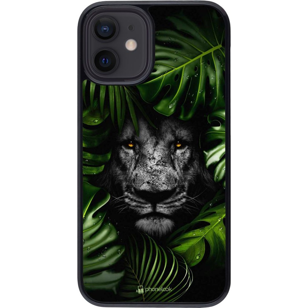 Coque iPhone 12 mini - Forest Lion