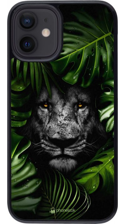 Coque iPhone 12 mini - Forest Lion