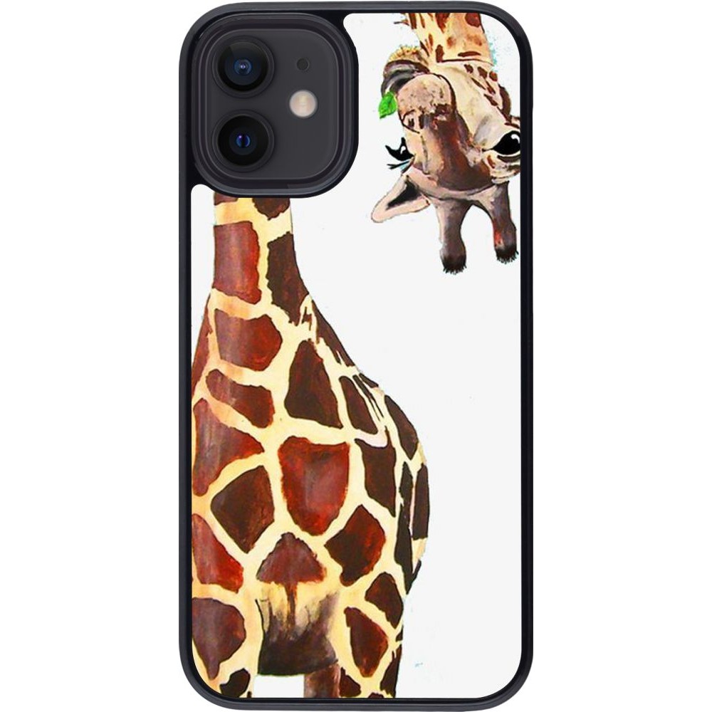 Coque iPhone 12 mini - Giraffe Fit