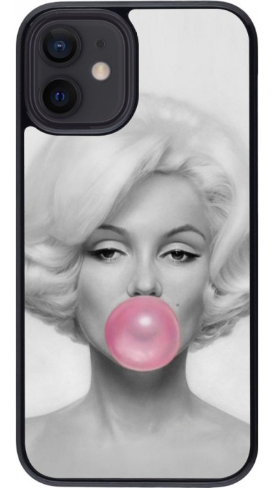 Hülle iPhone 12 mini - Marilyn Bubble
