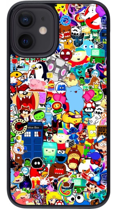 Coque iPhone 12 mini - Mixed cartoons