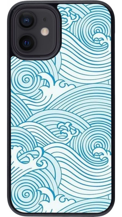 Coque iPhone 12 mini - Ocean Waves