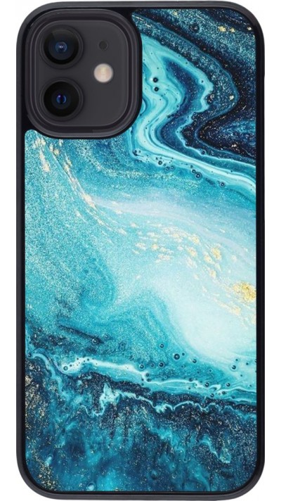 Coque iPhone 12 mini - Sea Foam Blue