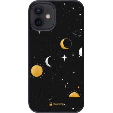 Coque iPhone 12 mini - Space Vect- Or