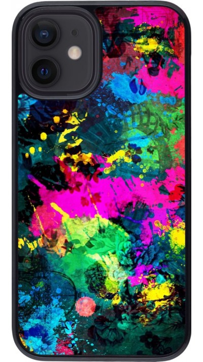 Hülle iPhone 12 mini - splash paint