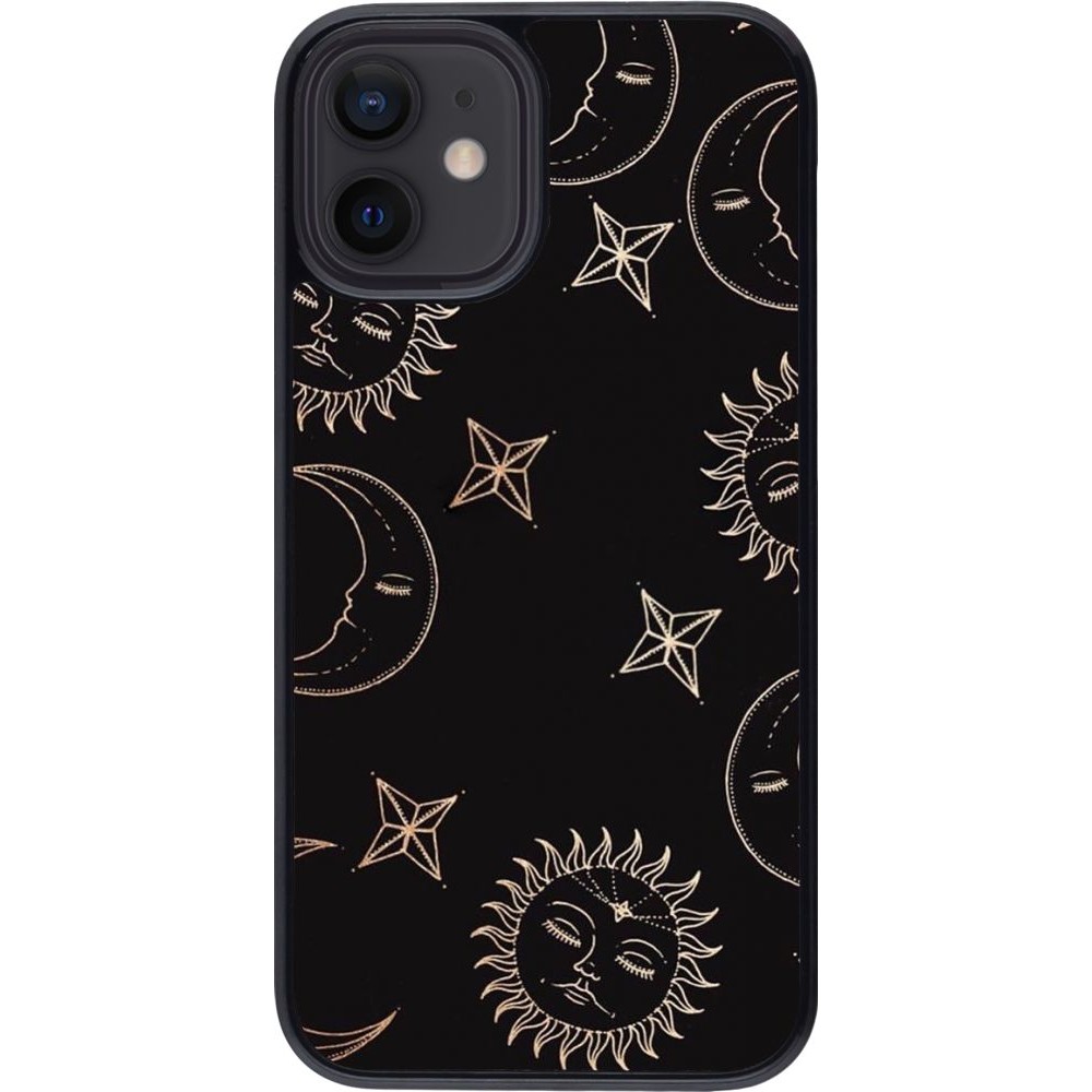 Coque iPhone 12 mini - Suns and Moons