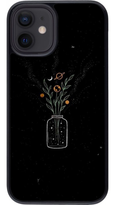 Hülle iPhone 12 mini - Vase black