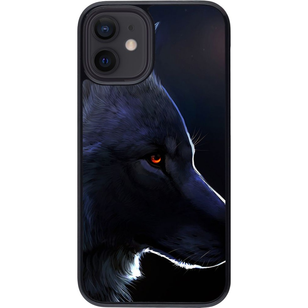 Coque iPhone 12 mini - Wolf Shape