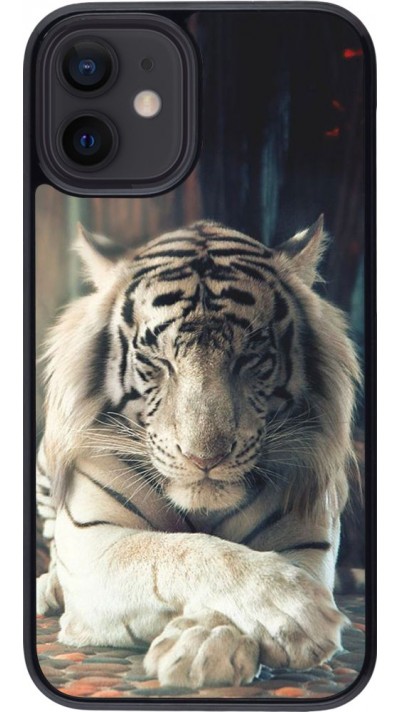 Coque iPhone 12 mini - Zen Tiger