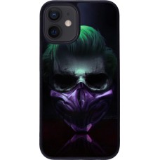 Coque iPhone 12 mini - Silicone rigide noir Halloween 20 21