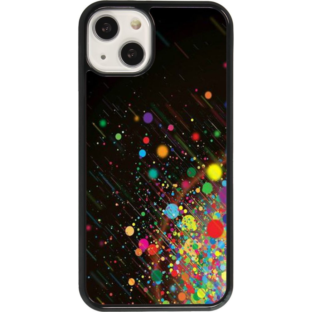 Coque iPhone 13 - Abstract Bubble Lines