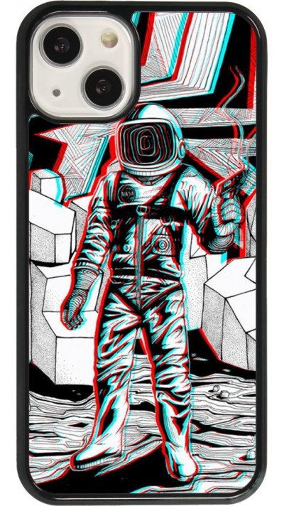 iPhone 13 Case Hülle - Anaglyph Astronaut