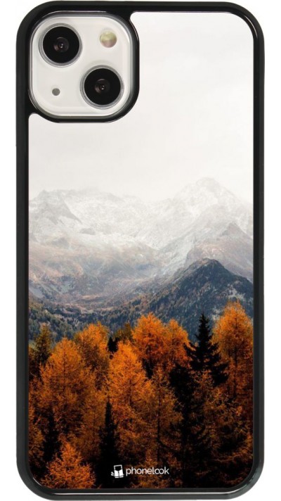 Coque iPhone 13 - Autumn 21 Forest Mountain