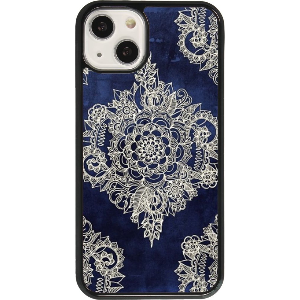 Coque iPhone 13 - Cream Flower Moroccan