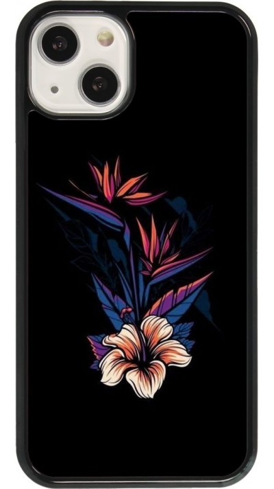 iPhone 13 Case Hülle - Dark Flowers