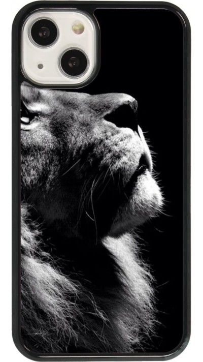 Coque iPhone 13 - Lion looking up