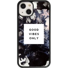 Coque iPhone 13 - Marble Good Vibes Only