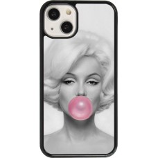 Coque iPhone 13 - Marilyn Bubble