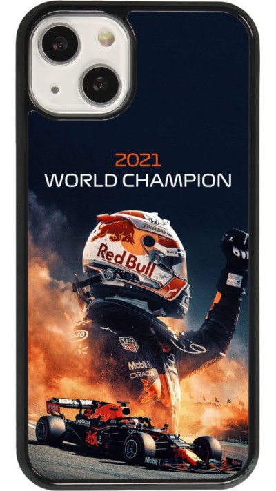 Coque iPhone 13 - Max Verstappen 2021 World Champion