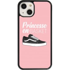 Coque iPhone 13 - princesse en basket