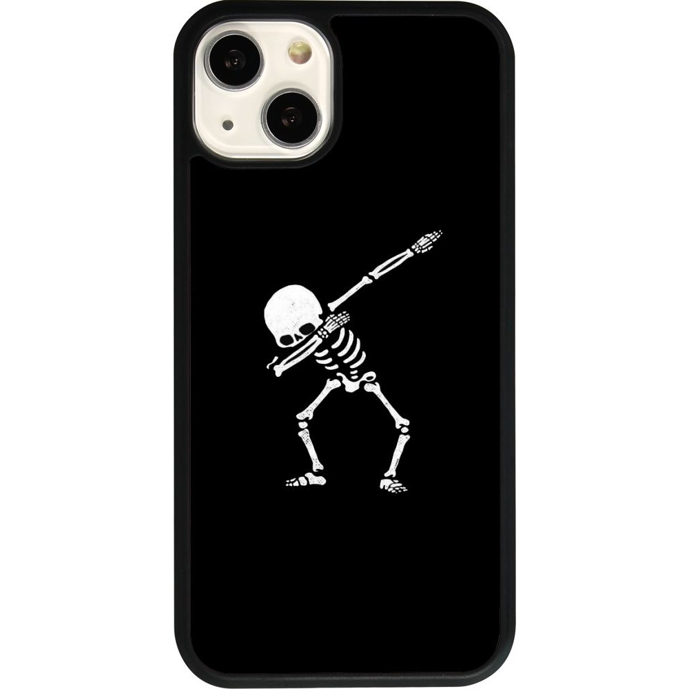 iPhone 13 Case Hülle - Silikon schwarz Halloween 19 09