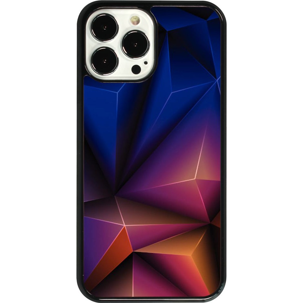 iPhone 13 Pro Max Case Hülle - Abstract Triangles 