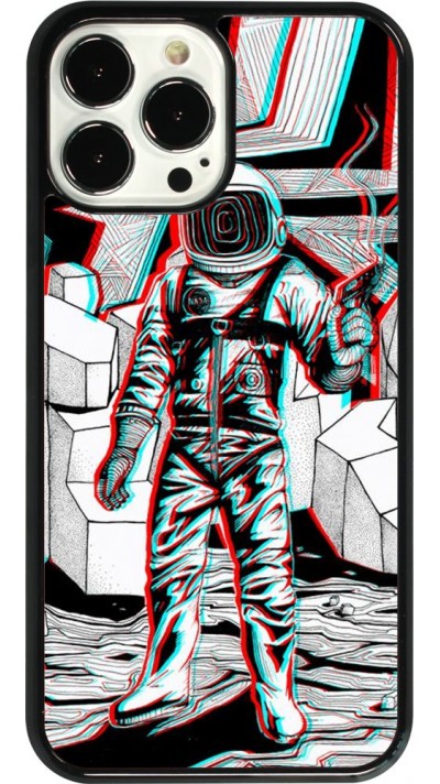 iPhone 13 Pro Max Case Hülle - Anaglyph Astronaut