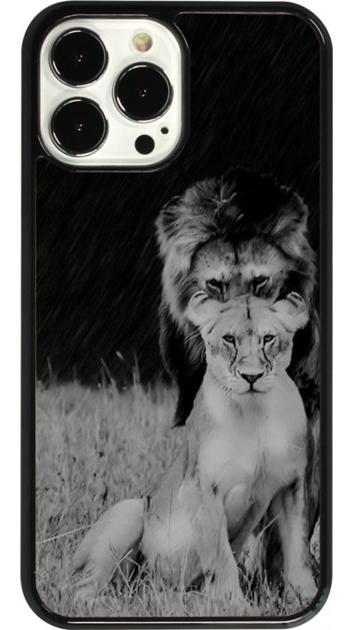 iPhone 13 Pro Max Case Hülle - Angry lions