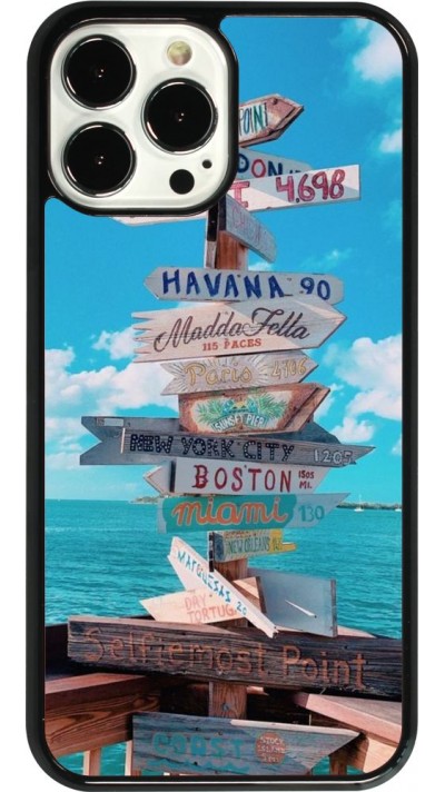 Coque iPhone 13 Pro Max - Cool Cities Directions