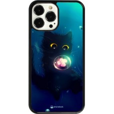 Coque iPhone 13 Pro Max - Cute Cat Bubble