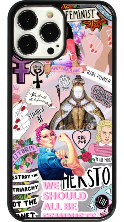 Coque iPhone 13 Pro Max - Girl Power Collage