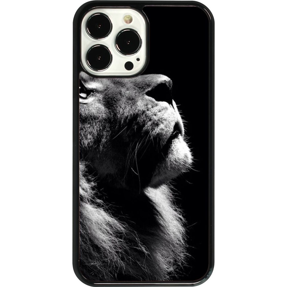 iPhone 13 Pro Max Case Hülle - Lion looking up