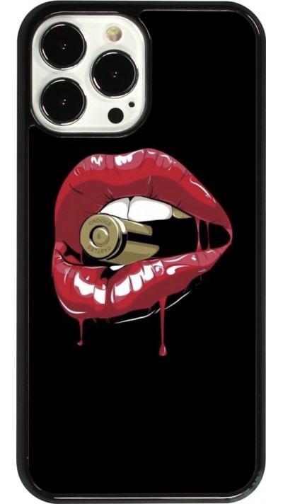 iPhone 13 Pro Max Case Hülle - Lips bullet