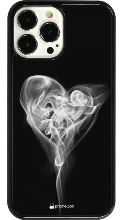 Hülle iPhone 13 Pro Max - Valentine 2022 Black Smoke