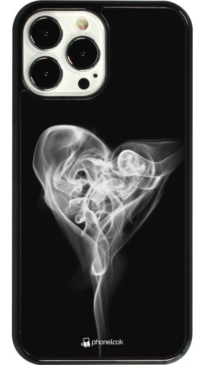 Coque iPhone 13 Pro Max - Valentine 2022 Black Smoke