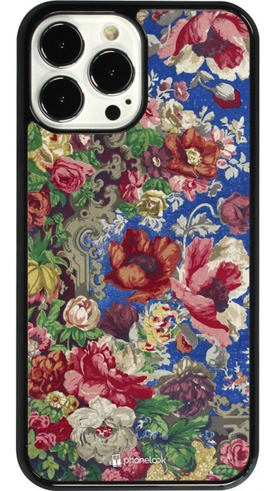 Coque iPhone 13 Pro Max - Vintage Art Flowers