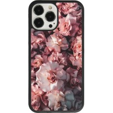 Coque iPhone 13 Pro Max - Silicone rigide noir Beautiful Roses