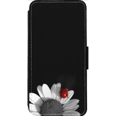 Coque iPhone 13 Pro Max - Wallet noir Black and white Cox