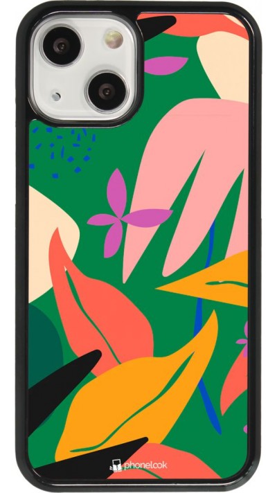 Coque iPhone 13 mini - Abstract Jungle