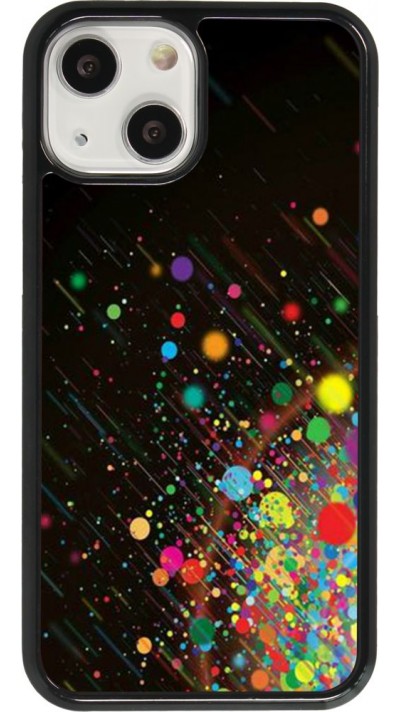 Coque iPhone 13 mini - Abstract Bubble Lines