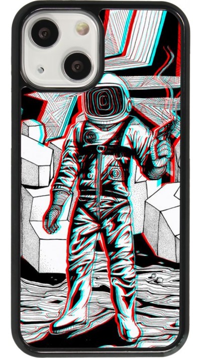 Coque iPhone 13 mini - Anaglyph Astronaut