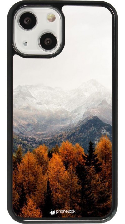Coque iPhone 13 mini - Autumn 21 Forest Mountain