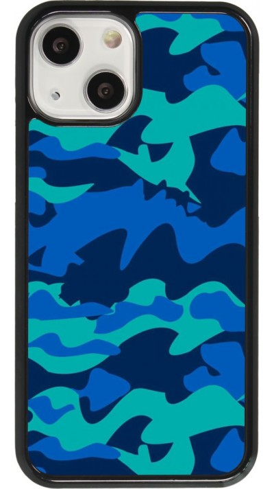 Coque iPhone 13 mini - Camo Blue