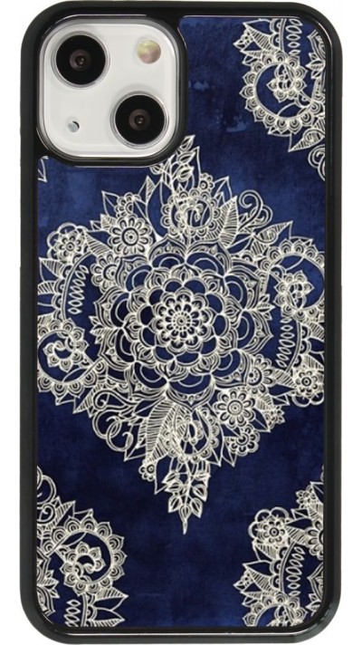 Coque iPhone 13 mini - Cream Flower Moroccan