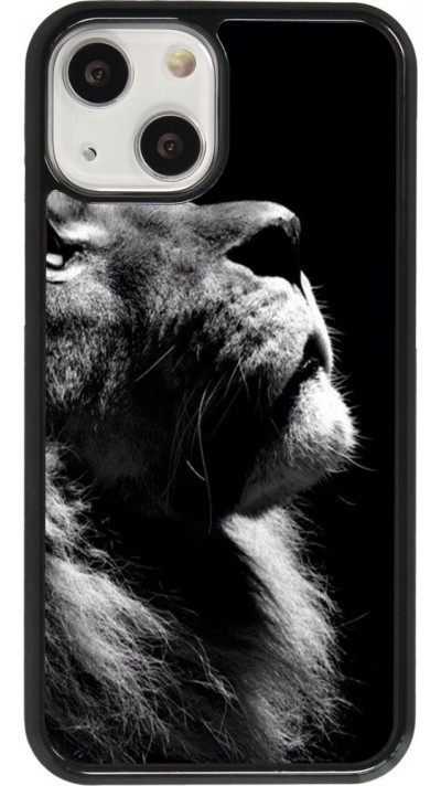 Coque iPhone 13 mini - Lion looking up
